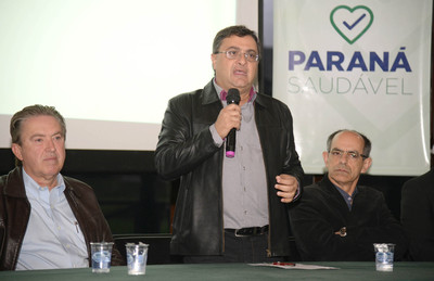 Projeto faz parte do lançamento do programa Paraná saudável. - Foto:Venilton Küchler