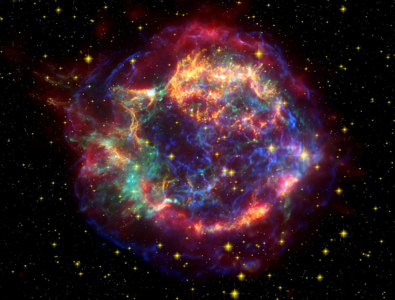 Supernova Cassiopeia - Foto: Pixabay/imagem ilustrativa
