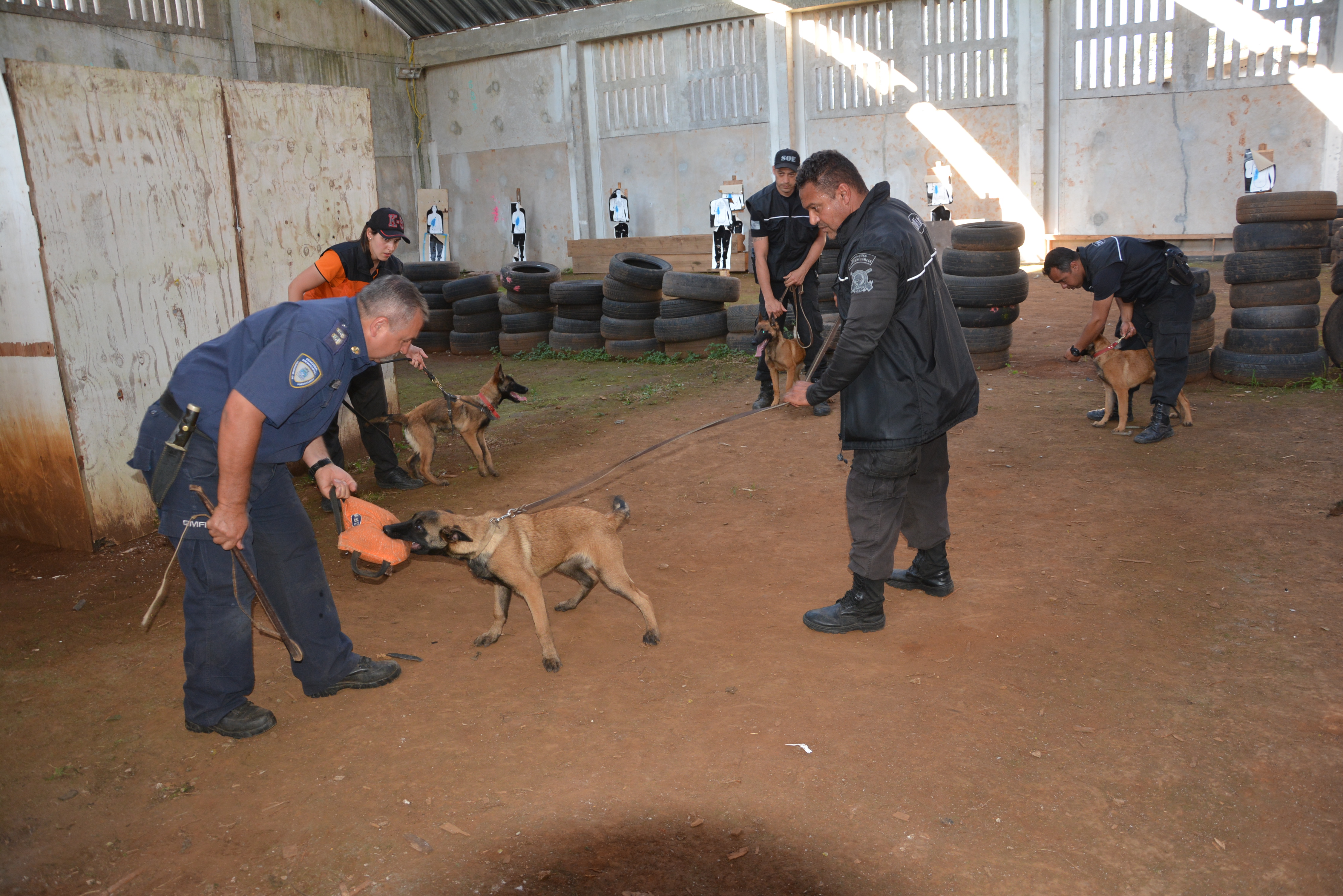 Treinamento aconteceu no Complexo Penitenciário de Piraquara, na Região Metropolitana de Curitiba. Foto: Assessoria