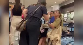Vídeo de clientes brigando dentro de loja no Paraná viraliza; veja