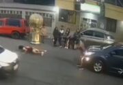 O acidente foi registrado enquanto a vítima comemorava o Réveillon com alguns amigos, no Equador