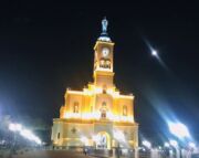 Catedral de Apucarana testa nova iluminação e encanta pela beleza