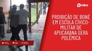 Proibição de boné em escola cívico-militar de Apucarana gera polêmica