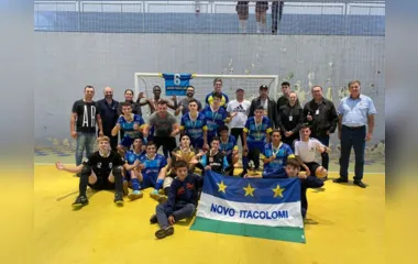 Equipe de Novo Itacolomi disputou a fase macro regional em Ibiporã
