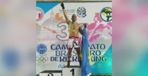 Atleta araponguense Samuel Pereira, o Samuka 