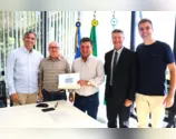 Membros do Sima visitaram o prefeito Sérgio Onofre