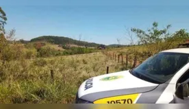  O veículo foi encontrado na estrada do Bem-te-vi 