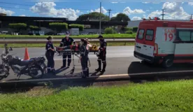  Samu atendeu acidente na rodovia entre Apucarana e Arapongas 