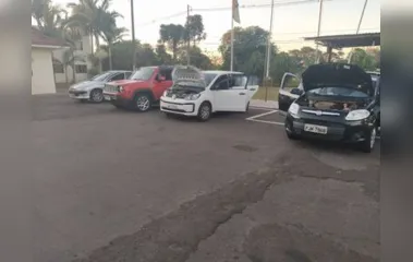 Polícia prende quadrilha responsável por clonar carros roubados em Arapongas