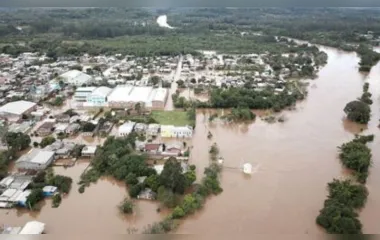 Defesa Civil mantém alerta para risco de inundações no sul do país