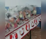 Escola municipais e prefeitura de Jandaia fazem entrega de cestas básicas