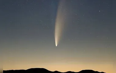 Nesta quinta-feira será possível ver um cometa passando pelo Paraná