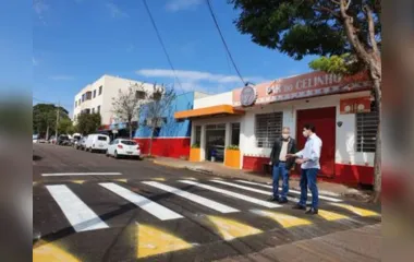 Distrito do Pirapó, em Apucarana, recebe melhorias no trânsito