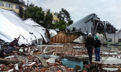 Defesa Civil confirma uma morte causada por tornado em Santa Catarina