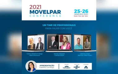 Primeiro evento da Movelpar 2021 será na próxima semana, dias 25 e 26 de janeiro