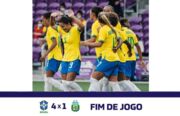 Seleção brasileira feminina de futebol derrota Argentina