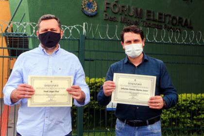Junior da Femac e Paulo Vital são diplomados em Apucarana