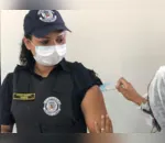 Agentes da Segurança Pública são imunizados em Arapongas