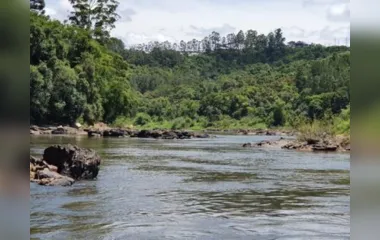 Jovem desaparece no Rio Tibagi após socorrer criança
