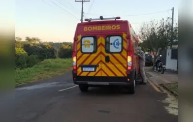 Motociclista fica ferido após sofrer queda em Apucarana