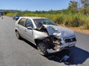 De novo: batida entre carros é registrada em Jandaia do Sul