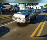 Acidente entre 3 veículos em Apucarana deixa um ferido