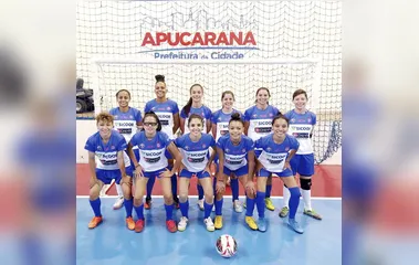 Futsal feminino: Apucarana enfrenta Arapongas neste sábado