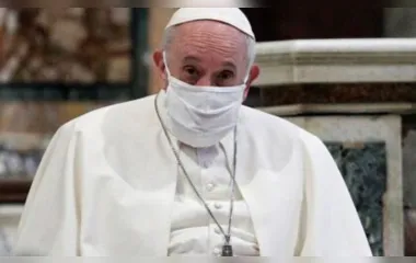 Papa Francisco, 84 anos. 
