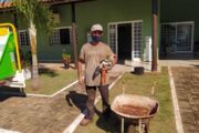 Élcio Antunes da Silva, 51 anos proprietário do famoso galo de Ivaiporã pediu o galo de volta