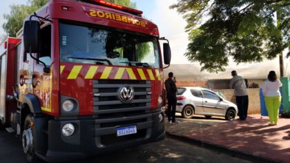Incêndio é registrado em residência no Jardim Ponta Grossa