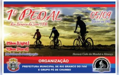 Rio Branco do Ivaí promove 1º pedal