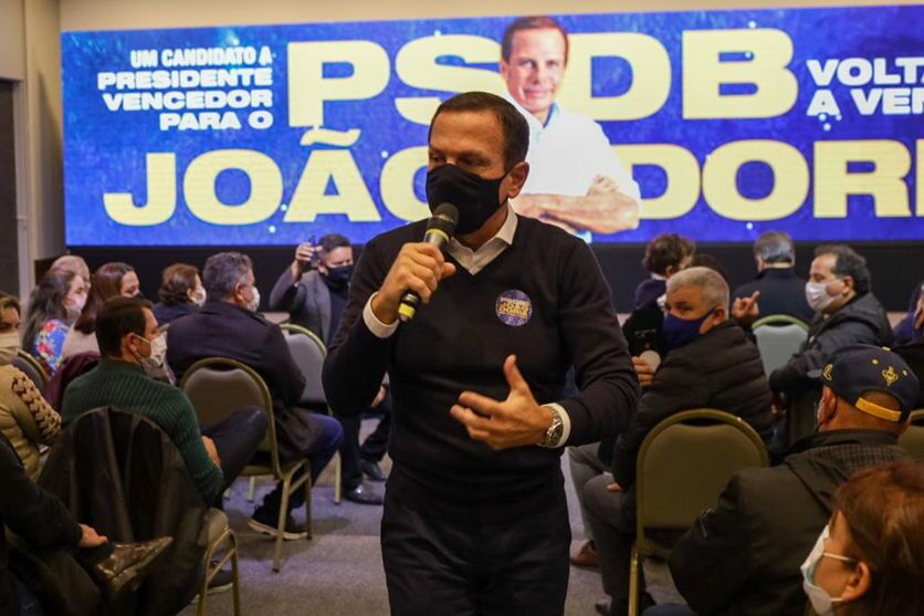 Doria recebe apoio do PSDB do PR para disputar a presidência