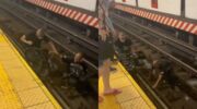 Herói: homem pula em trilhos de metrô para salvar cadeirante