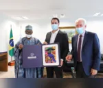 Governador recebe embaixador da Nigéria e apresenta potencia