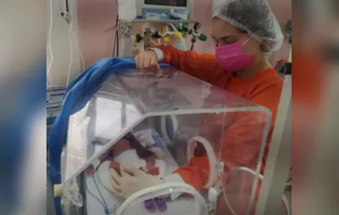 Novembro Roxo: UTI Neonatal realiza ação no mês do prematuro