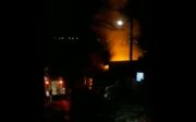 Incêndio foi na noite de sábado no Jardim Luiz XV