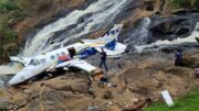 Vídeo mostra casal testemunhando a queda do avião de Marília