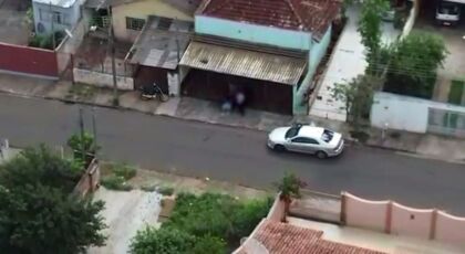 PM de Londrina usa drone para flagrar menor vendendo drogas