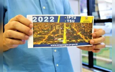 Arapongas reforça datas para pagamento do IPTU 2022