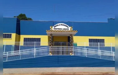 Escola Monteiro Lobato é reinaugurada após reforma