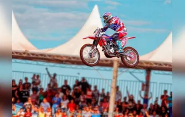 Apucaranense se destaca na Copa Sul Paranaense de Motocross