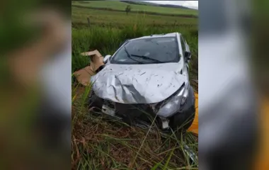 Motorista morre após colidir contra duas árvores na PR-170
