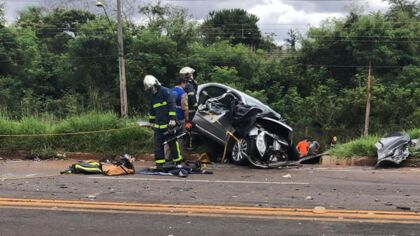 Motorista morre após colisão frontal na BR-369