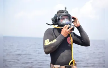 Video mostra momento que paraquedista desaparece em Manaus