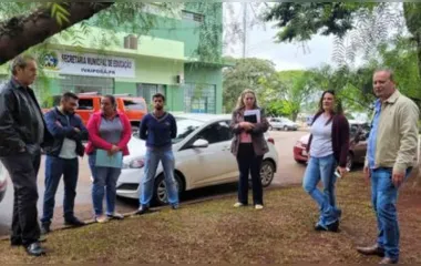 Barracas  serão montadas no canteiro da Avenida Aparício Cardoso Bitencourt, em frente à Secretaria Municipal de Educação
