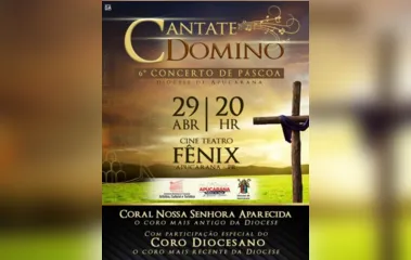 Diocese apresenta o Concerto de Páscoa nesta sexta (29)