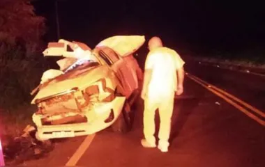 O acidente de trânsito foi entre Cruzmaltina e Faxinal.