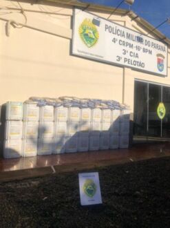 PM apreende 20 litros de herbicida contrabandeado