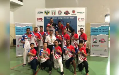Equipe de karatê de Apucarana se destaca no Paranaense