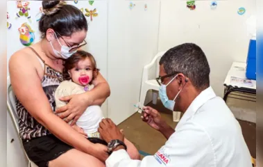 Vacina contra gripe atinge 40,88% de crianças apucaranenses